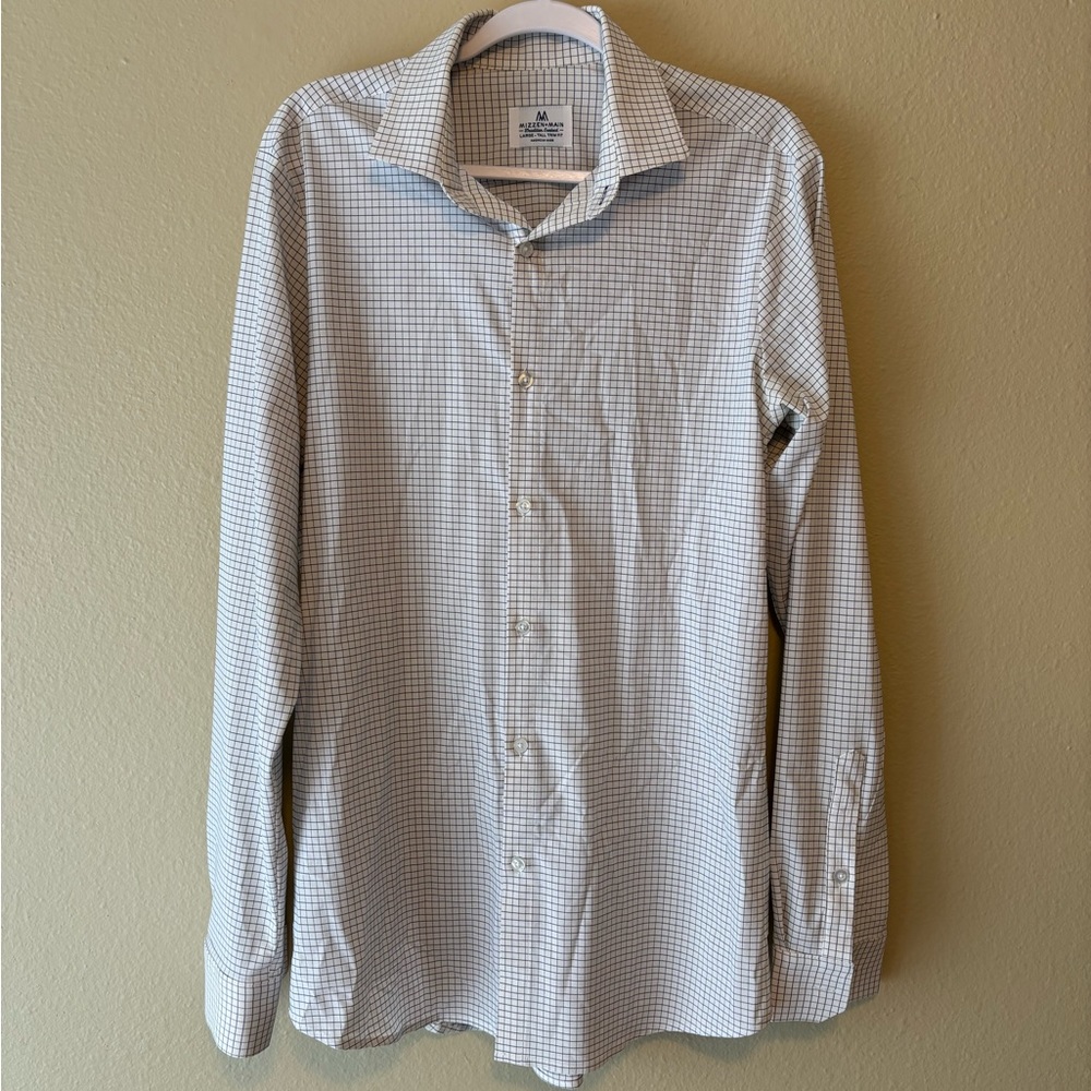 Mizzen+Main Large Tall Trim Fit button down shirt